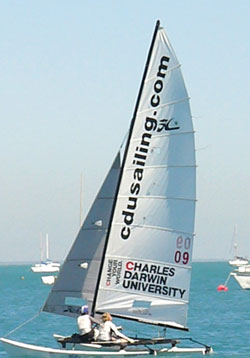 CDU sailing boat